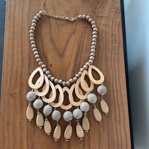 Anthropologie Dovetail Bib Necklace